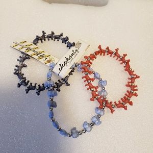 Animal bracelets lot